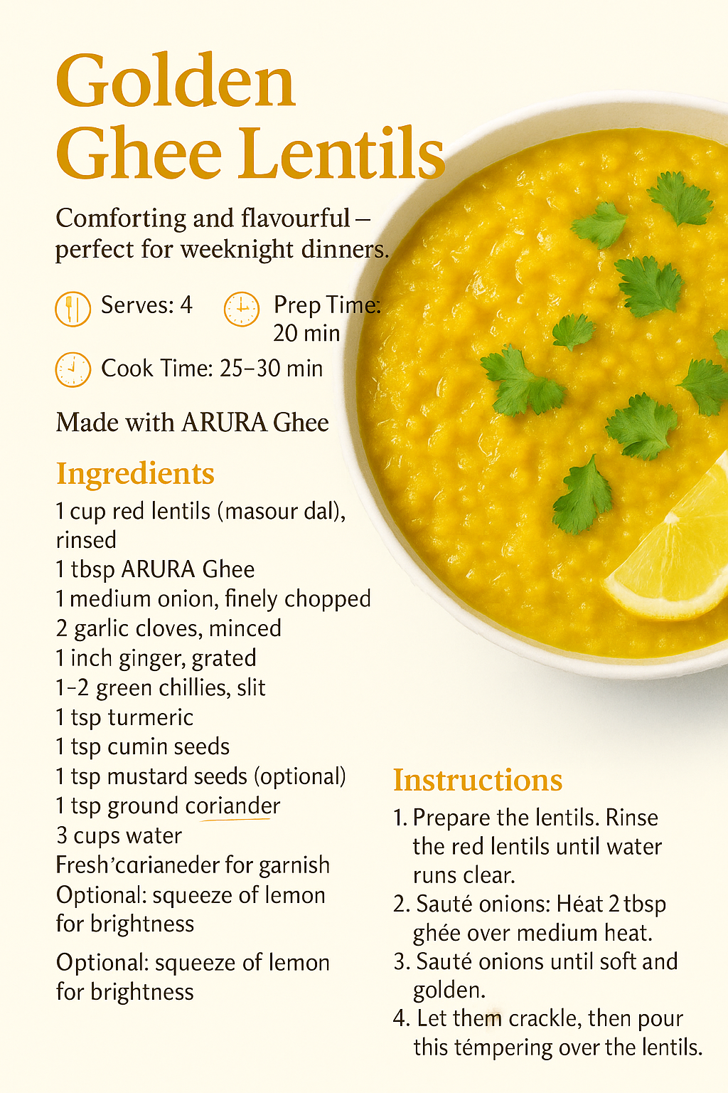 ARURA recipe image